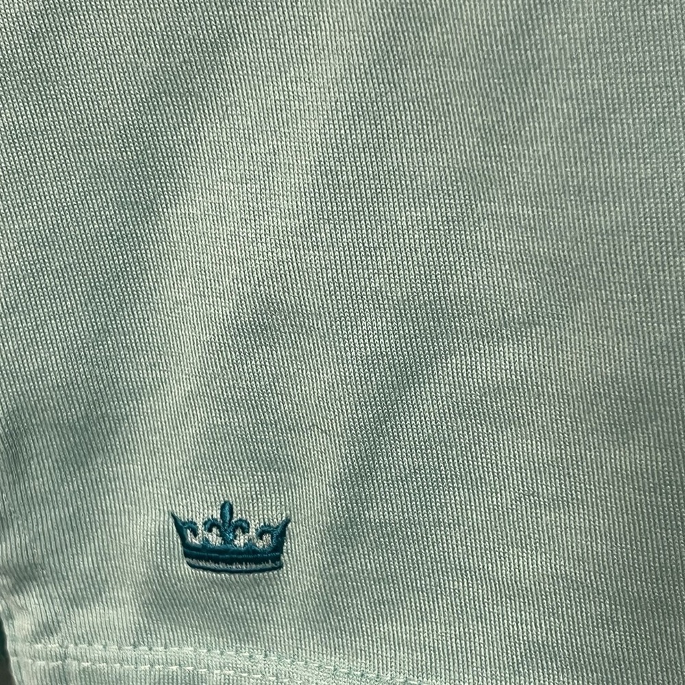 Peter Millar Women Moisture Management Polo Short Sleeve Teal Seafoam Size Small - Picture 2 of 5